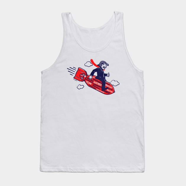 Dr. Dumbf…ck Tank Top by victorcalahan